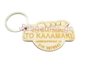 Διαφημιστικό Μπρελόκ για σουβλατζίδικο (102038)