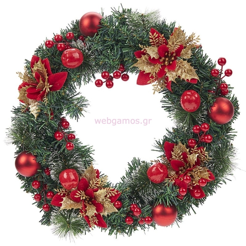 ΣΤΕΦΑΝΙ 40εκ ΜΕ ΛΟΥΛΟΥΔΙΑ ΡΤ143