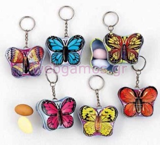 Μπρελόκ Μεταλλικό πεταλούδα (203-5826)