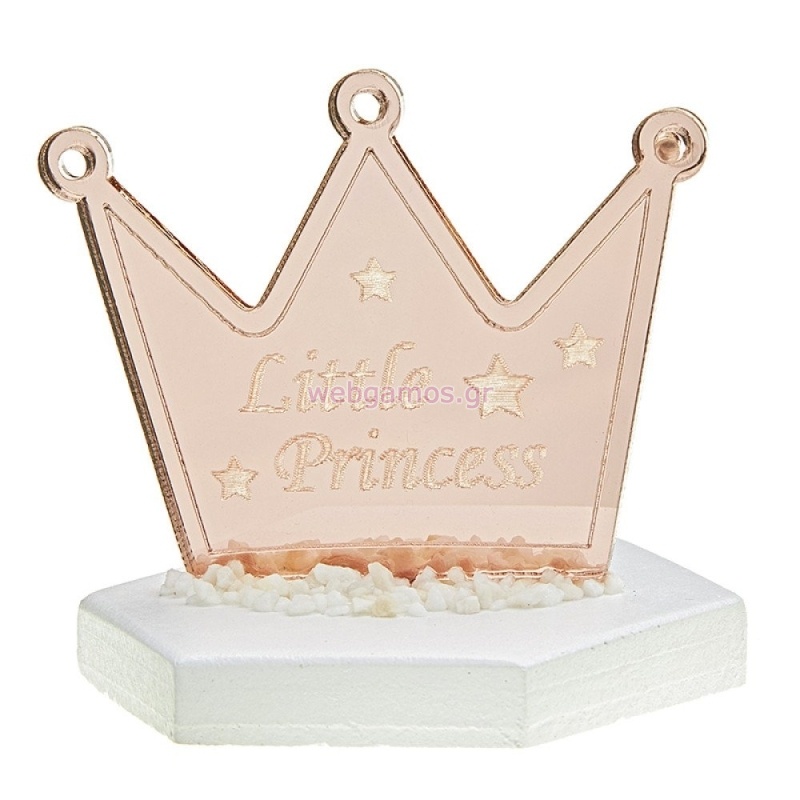 ΒΡΑΧΑΚΙ ΚΟΡΩΝΑ ΠΛΕΞΙ Κ496 ΡΟΖ-ΧΡΥΣΟ