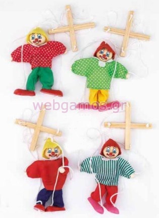 Μπομπονιέρα Μαριονέτα κλόουν (208-3120)