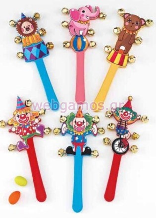 Μπομπονιέρα Κουδουνίστρα κλόουν (208-5607)