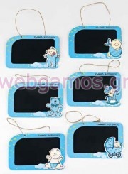 Μπομπονιέρα Βάπτισης μαυροπίνακας (208-5801)