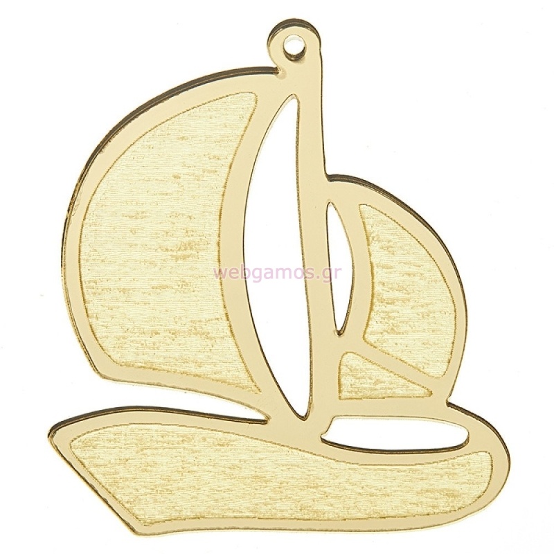 ΠΛΕΞΙ ΣΤΟΙΧΕΙΟ ΚΑΡΑΒΙ 5εκ Κ455 ΧΡΥΣΟ