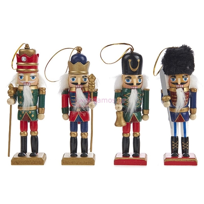 ΚΑΡΥΟΘΡΑΥΣΤΗΣ 12.5εκ ΣΕΤ 4τμχ  ΡΤ144