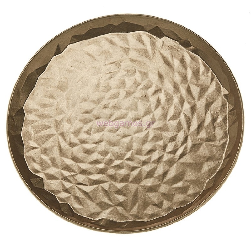 ΞΥΛΙΝΟΣ ΔΙΣΚΟΣ ΣΤΡΟΓΓΥΛΟΣ ΜΕΓΑΛΟΣ 39.3εκ ZL63907