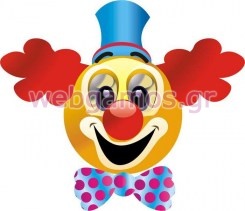 Ξύλινο Διακοσμητικό κλόουν (2909)