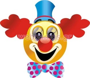 Ξύλινο Διακοσμητικό κλόουν (2909)