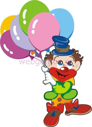 Ξύλινο Διακοσμητικό κλόουν (2911)