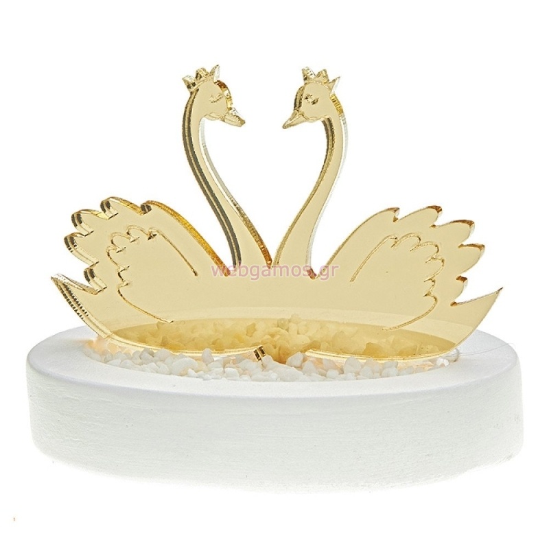 ΒΡΑΧΑΚΙ ΔΙΠΛΟΣ ΚΥΚΝΟΣ ΠΛΕΞΙ Κ493 ΧΡΥΣΟ