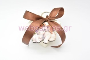 Μπομπονιέρα Βάπτισης σκυλάκι (201660)