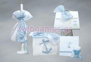 Σετ Βάπτισης άγκυρα (345)