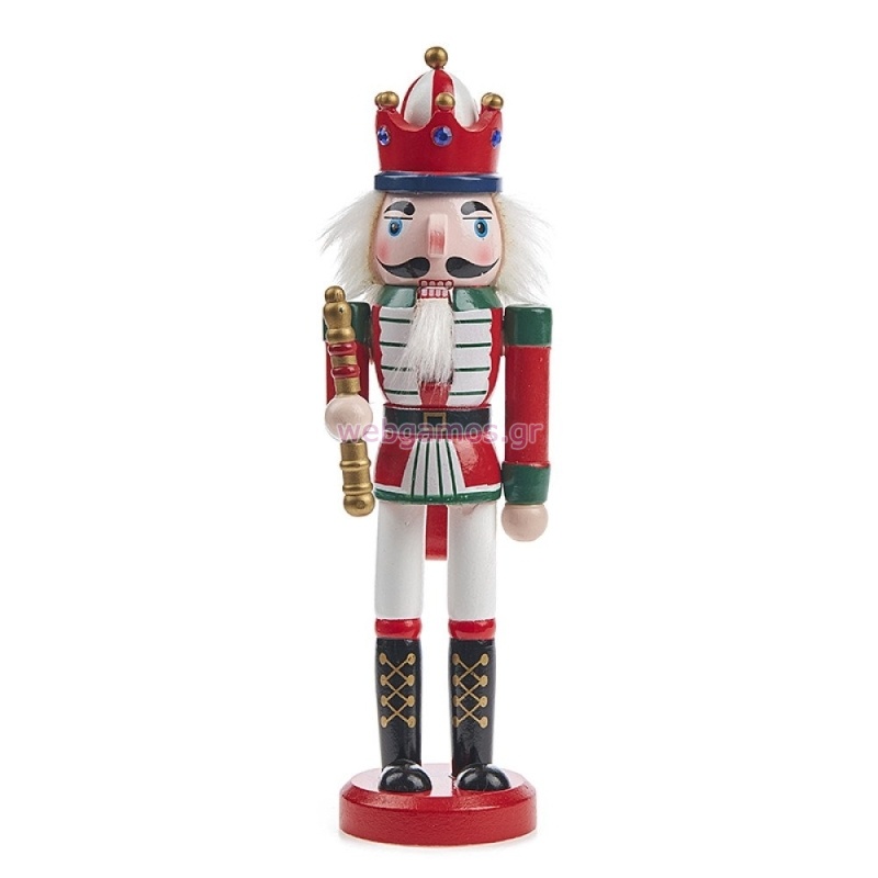 ΚΑΡΥΟΘΡΑΥΣΤΗΣ 24εκ ΚΟΚΚΙΝΟ/ΛΕΥΚΟ ΡΤ146-2