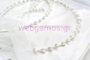 Στέφανα Γάμου πορσελάνινα (384)