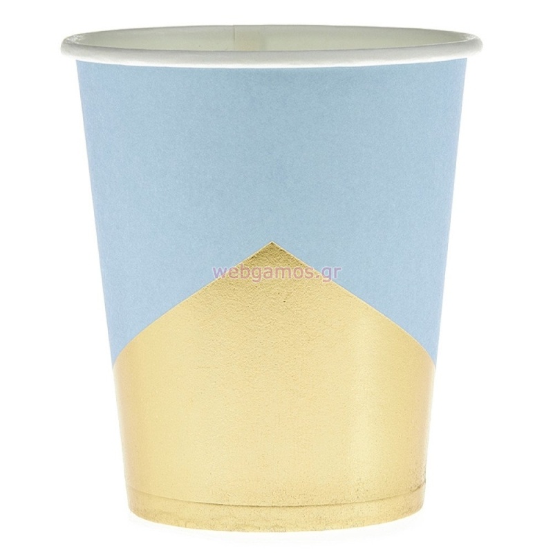 Ποτήρι Σιελ Χρυσό  ΡΤ073-3 Σετ 10τμχ