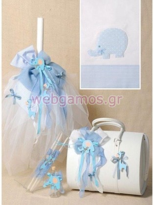  Σετ Βάπτισης ελεφαντάκι και καμηλοπάρδαλη (110)