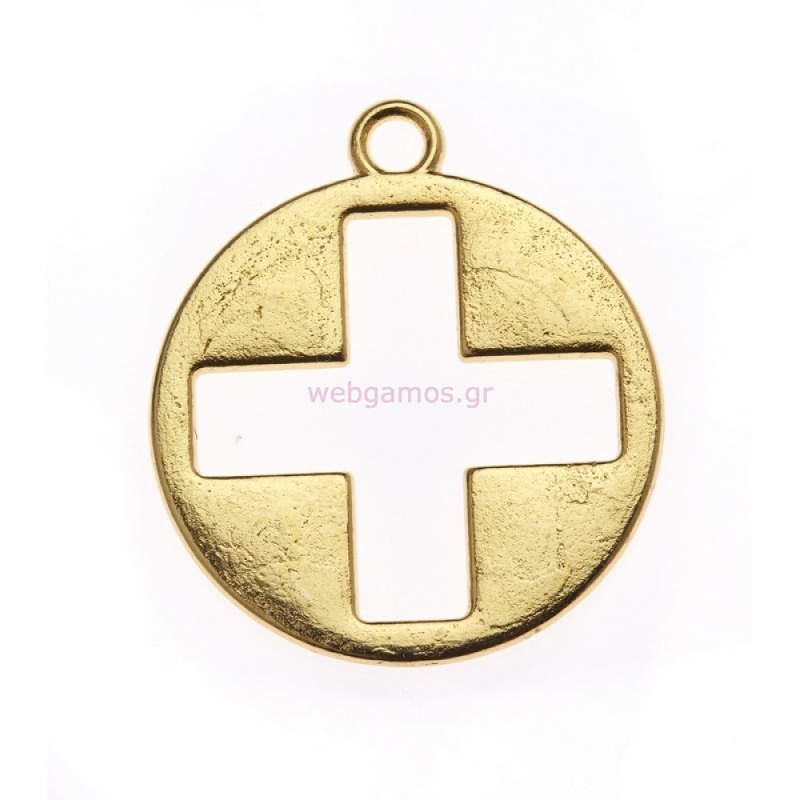 ΣΤΑΥΡΟΣ ΣΤΡΟΓΓΥΛΟΣ ΜΕΤΑΛΛΙΚΟΣ NU1734