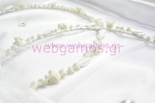 Στέφανα Γάμου πορσελάνινα (396)