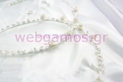 Στέφανα Γάμου πορσελάνινα (397)