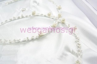 Στέφανα Γάμου πορσελάνινα (397)