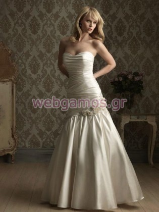 Νυφικό Σατέν ταφτάς