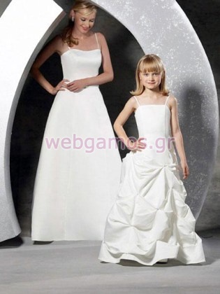 Παρανυφάκι από μεταξωτό ταφτά  (p3003)