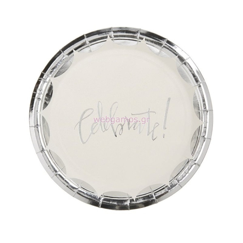 Πιάτο Celebrate 23εκ ΝΚ364 Σετ 10τμχ