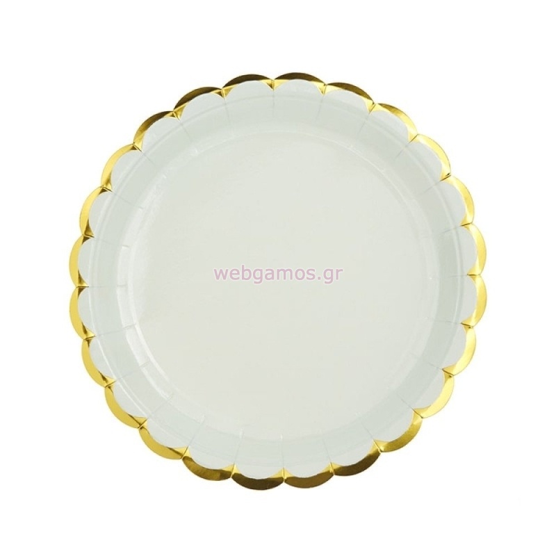 Πιάτο Συννεφάκι 18εκ ΝΚ366-1 Σετ 10τμχ