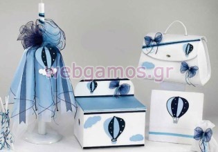 Σετ Βάπτισης αερόστατο (433)