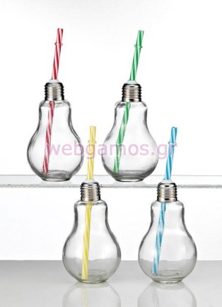 Μπουκαλάκι λάμπα με καλαμάκι (202-8545)