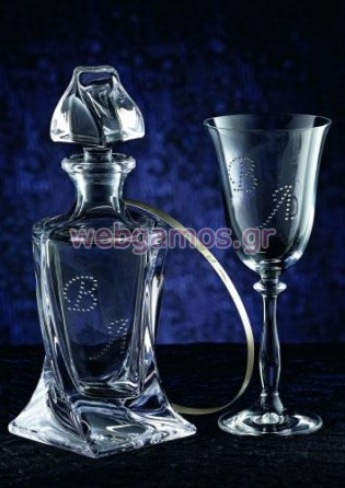 Σετ Γάμου με μονόγραμμα (4529)