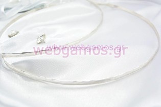 Στέφανα Γάμου επάργυρα (4602)
