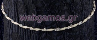 Στέφανα Γάμου επάργυρα (4609)