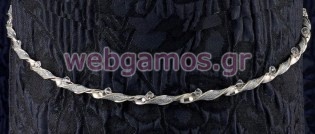 Στέφανα Γάμου επάργυρα (4610)