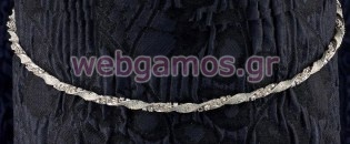 Στέφανα Γάμου επάργυρα (4617)