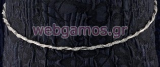 Στέφανα Γάμου επάργυρα (4625)