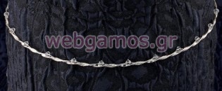 Στέφανα Γάμου επάργυρα (4627)