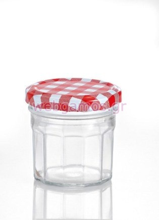 Βαζάκι με κόκκινο καπάκι (202-8296)