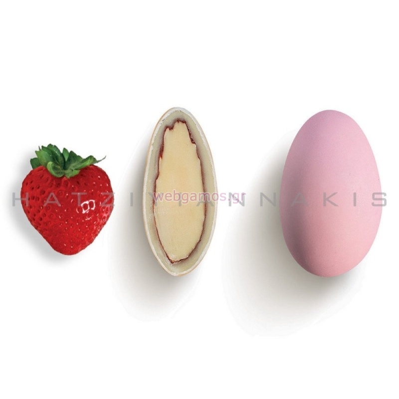 Choco Almond Φράουλα Χρώμα κουτί 1kg