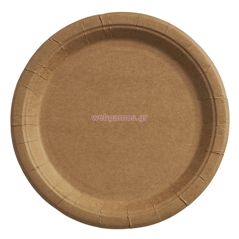 Πιάτο Κραφτ 23εκ ΡΤ106-2  Σετ 10τμχ