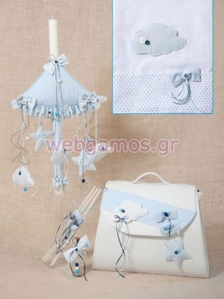 Σετ Βάπτισης συννεφάκι (252)