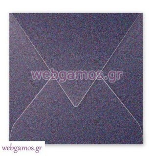 Φάκελος ιριδίζων μωβ 16.5 x 16.5 εκ (3250003)