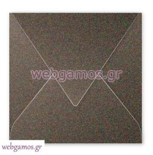 Φάκελος ιριδίζων bronze 16.5 x 16.5 εκ (3250013)
