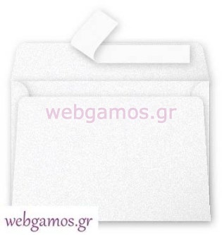 Φάκελος Ιριδίζων λευκό 11.4 x 16.2 εκ ( 3250036)
