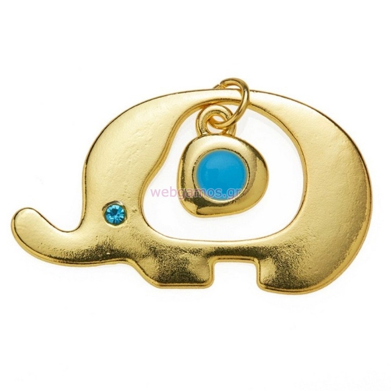 ΜΕΤΑΛΛΙΚΟ ΕΛΕΦΑΝΤΑΚΙ ΧΡΥΣΟ NU2005