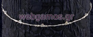 Στέφανα Γάμου ασημένια (516)