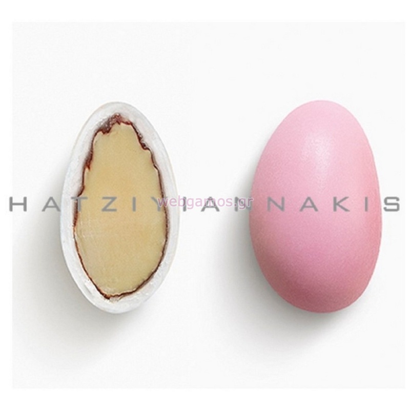 Αμυγδάλου κλασσικό χρώμα κουτί 1kg, ροζ ανοιχτό ματ