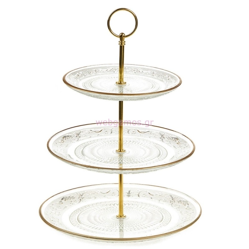 ΤΡΙΟΡΟΦΗ ΓΥΑΛΙΝΗ ΠΙΑΤΕΛΑ YS6028-D