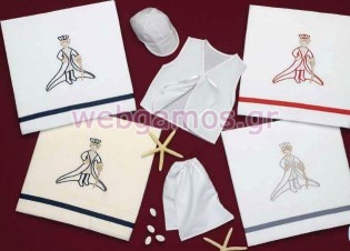 Λαδόπανα Βάπτισης μικρός πρίγκιπας (5239)