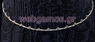 Στέφανα Γάμου ασημένια (531)